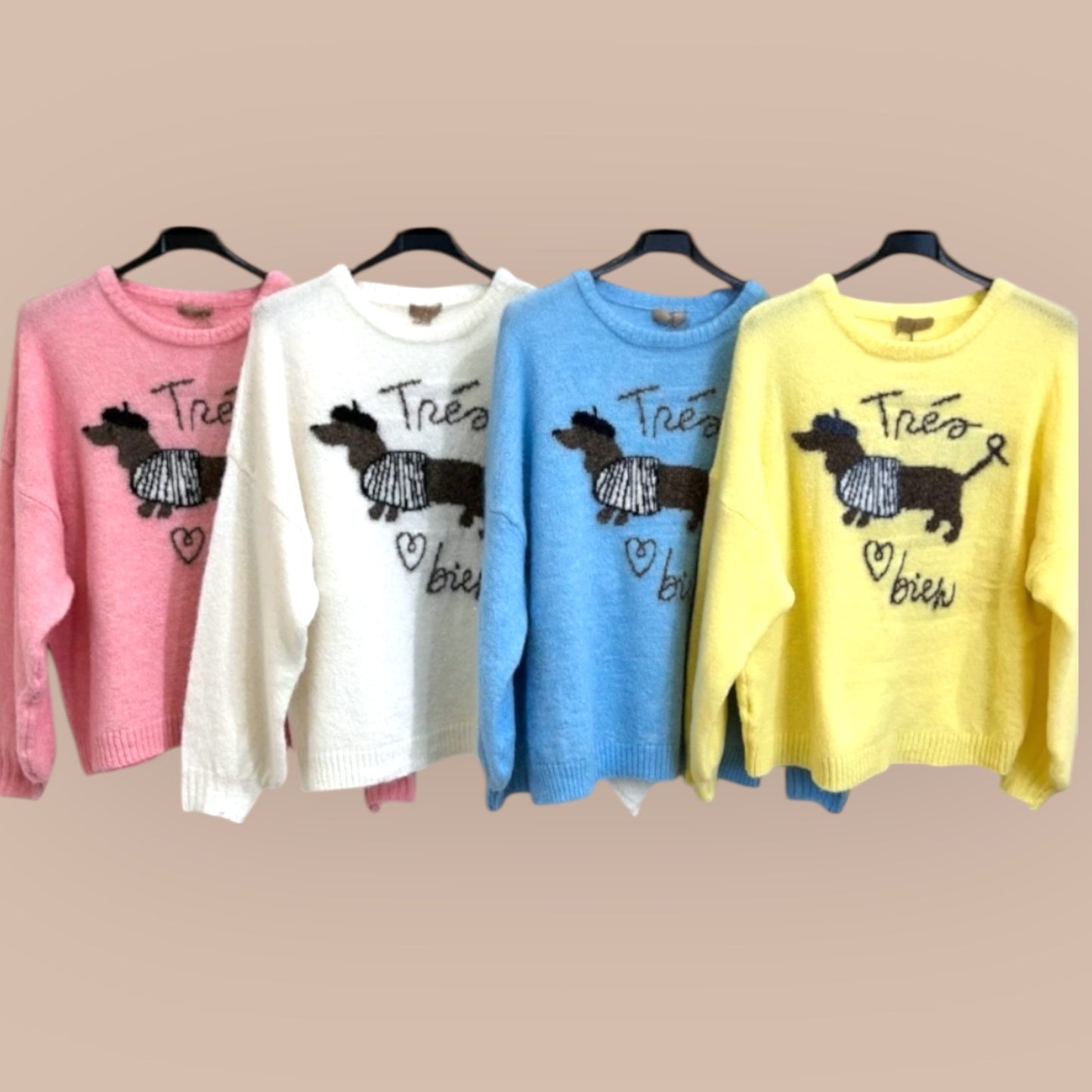 Dackel Pullover Kuschelweich