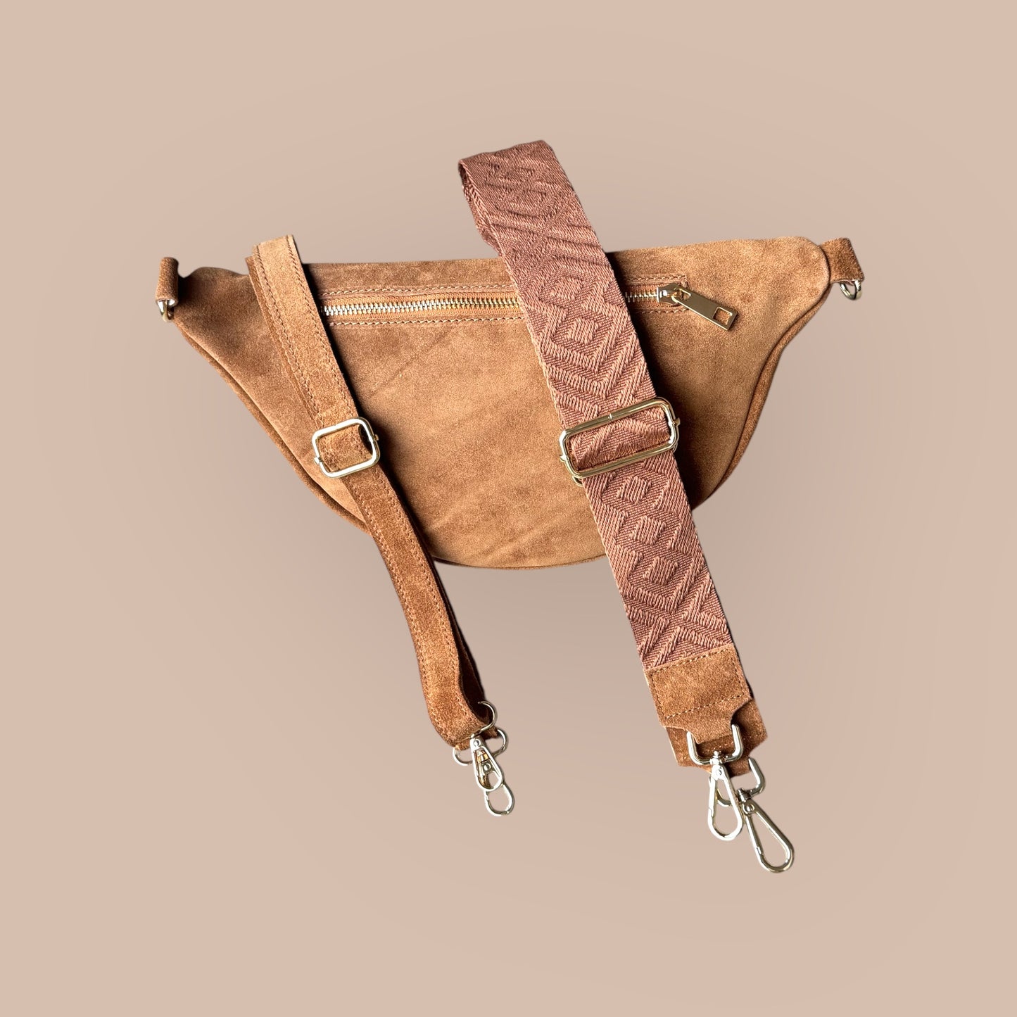 Crossbody-Bag mit Dackel in Wunschfarbe