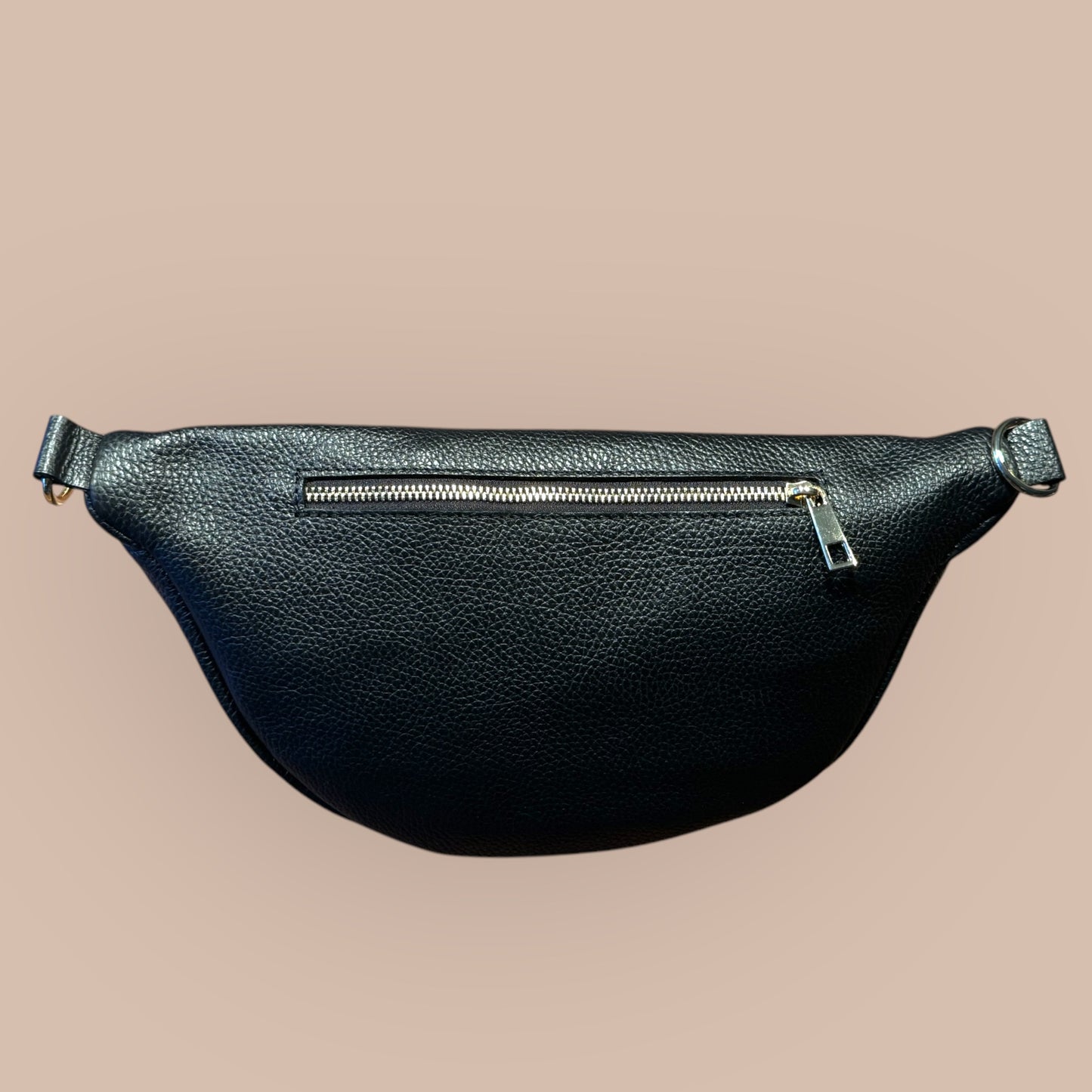 Crossbody-Bag Glattleder mit Dackel in Wunschfarbe