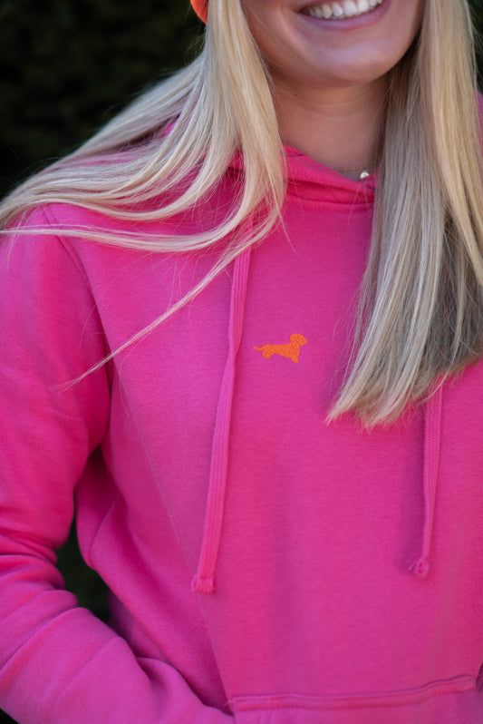Everyday Hoodie mit Dackel in Wunschfarbe
