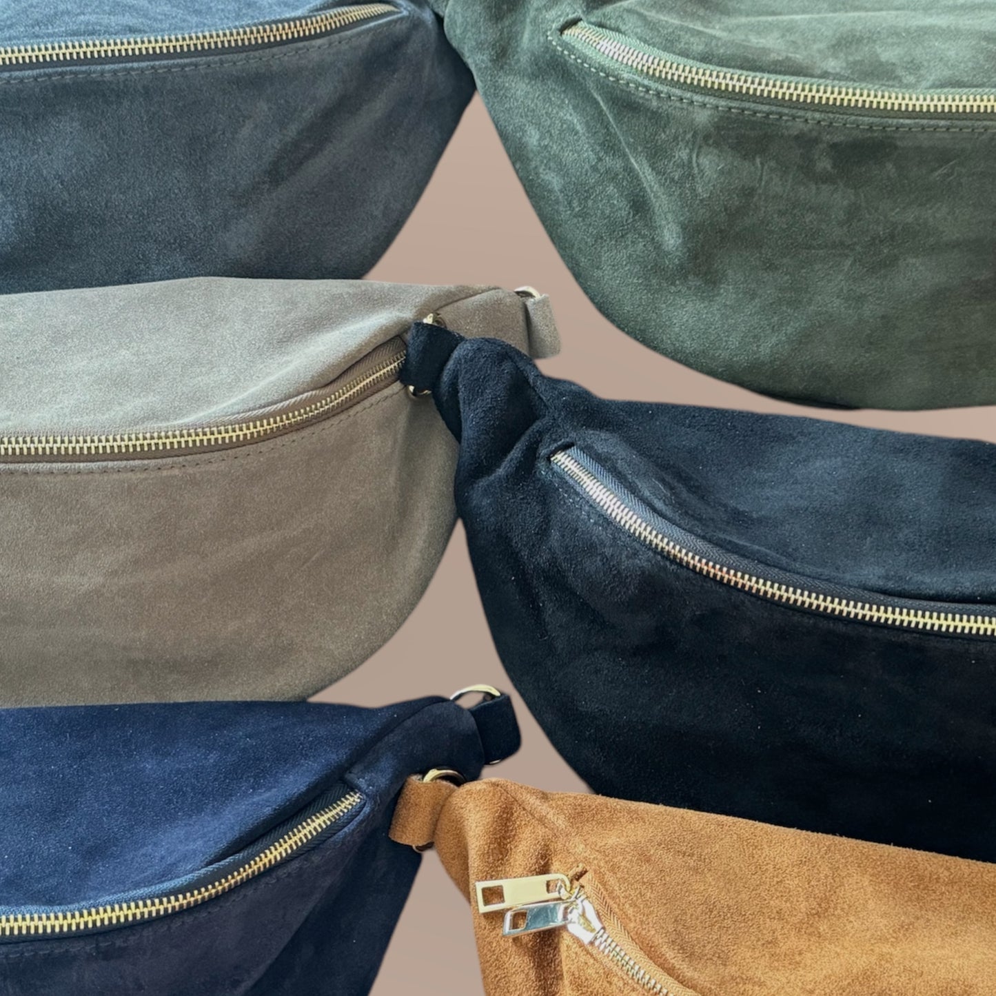 Crossbody-Bag mit Dackel in Wunschfarbe