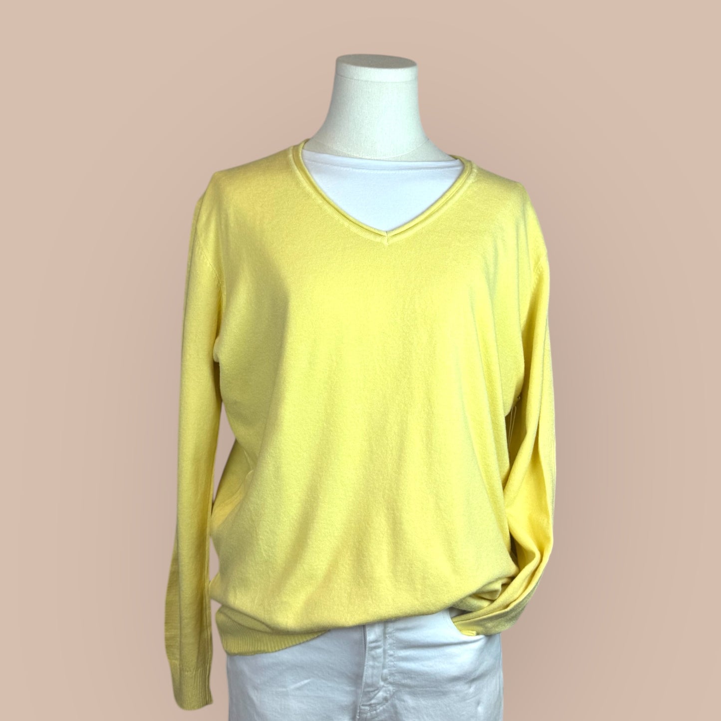 Pullover mit V-Ausschnitt