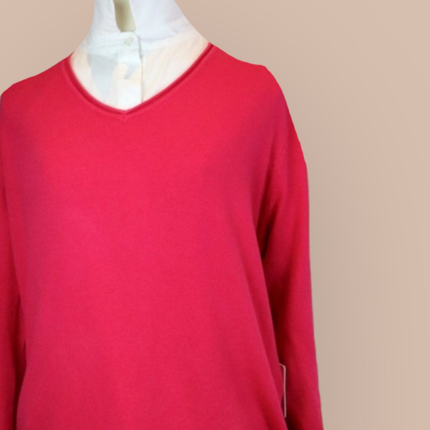 Pullover mit V-Ausschnitt