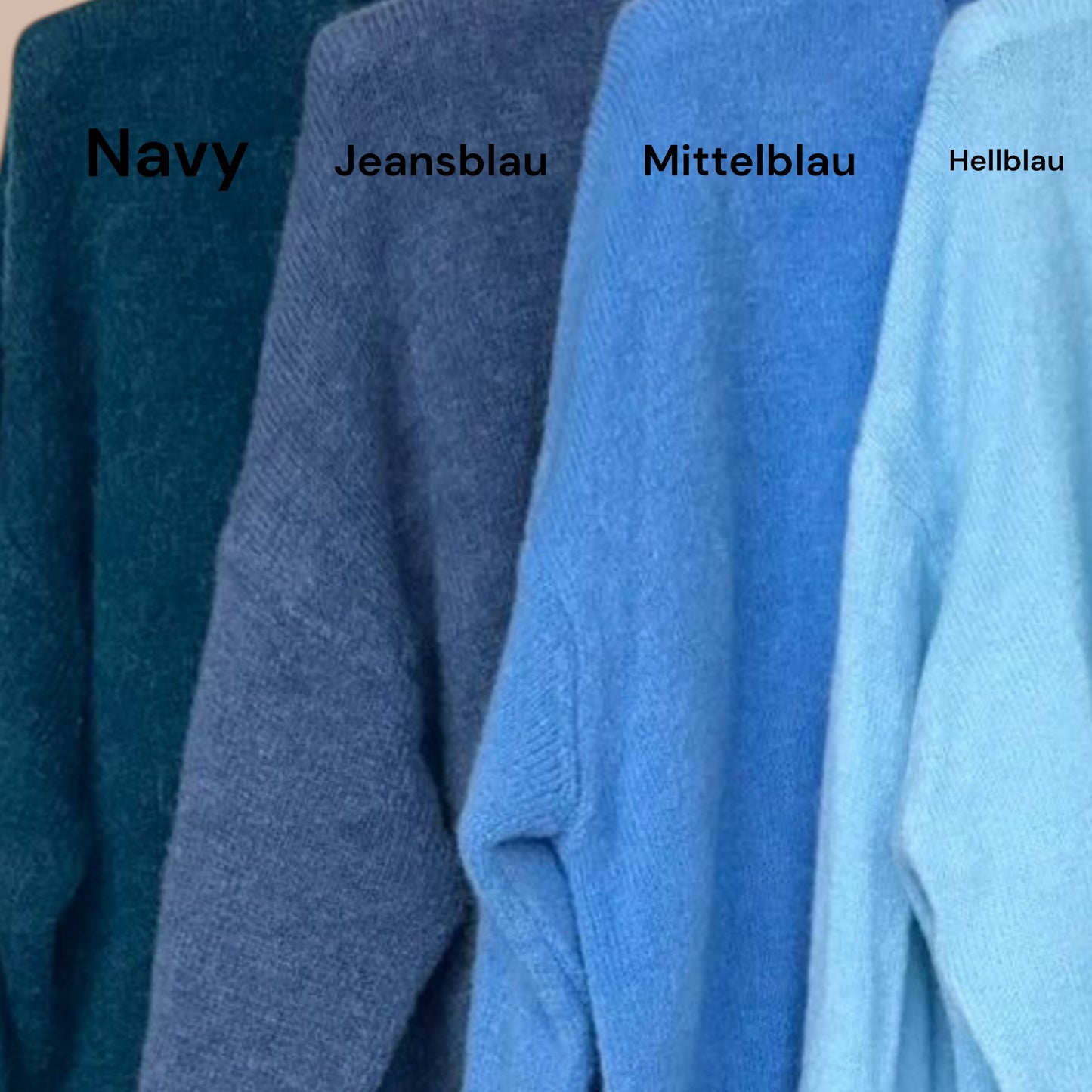Alpaka-Strickjacke mit Dackel in Wunschfarbe