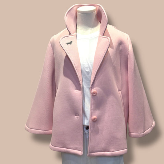 Kurzjacke Soft mit Dackel in Wunschfarbe