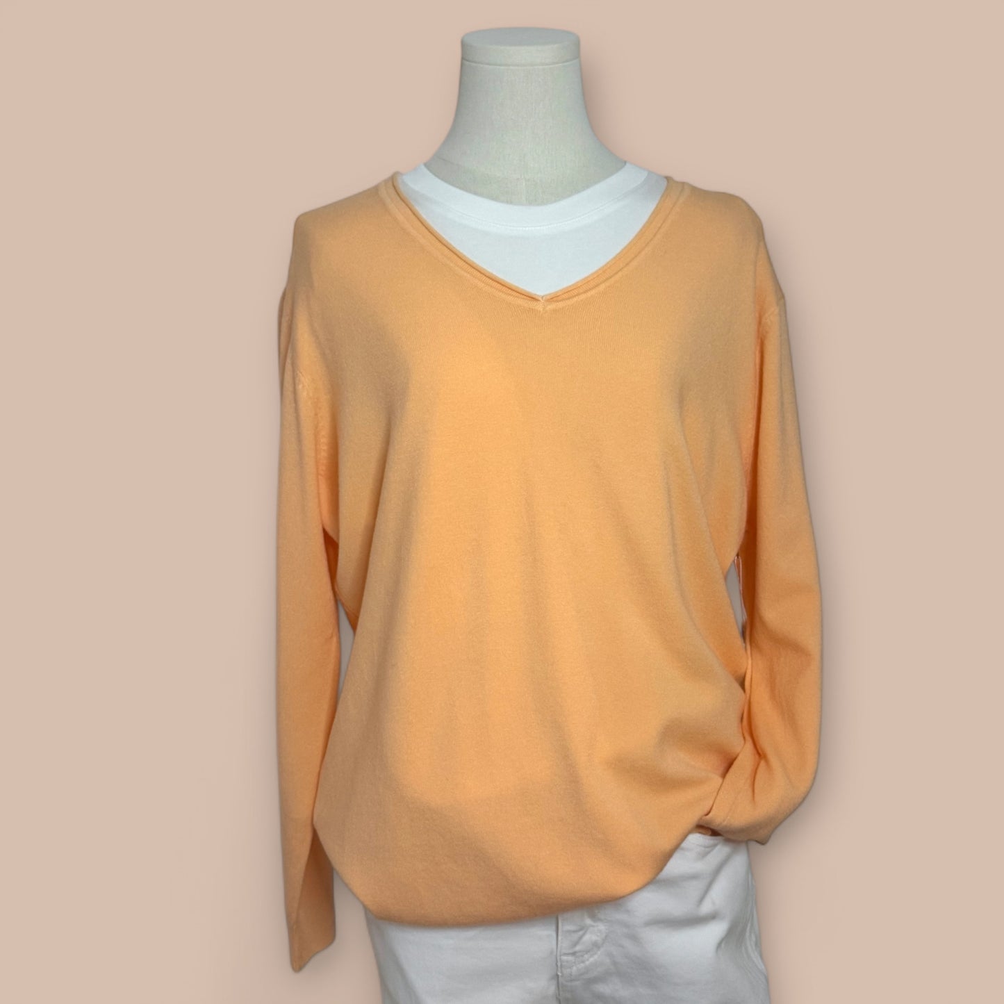 Pullover mit V-Ausschnitt
