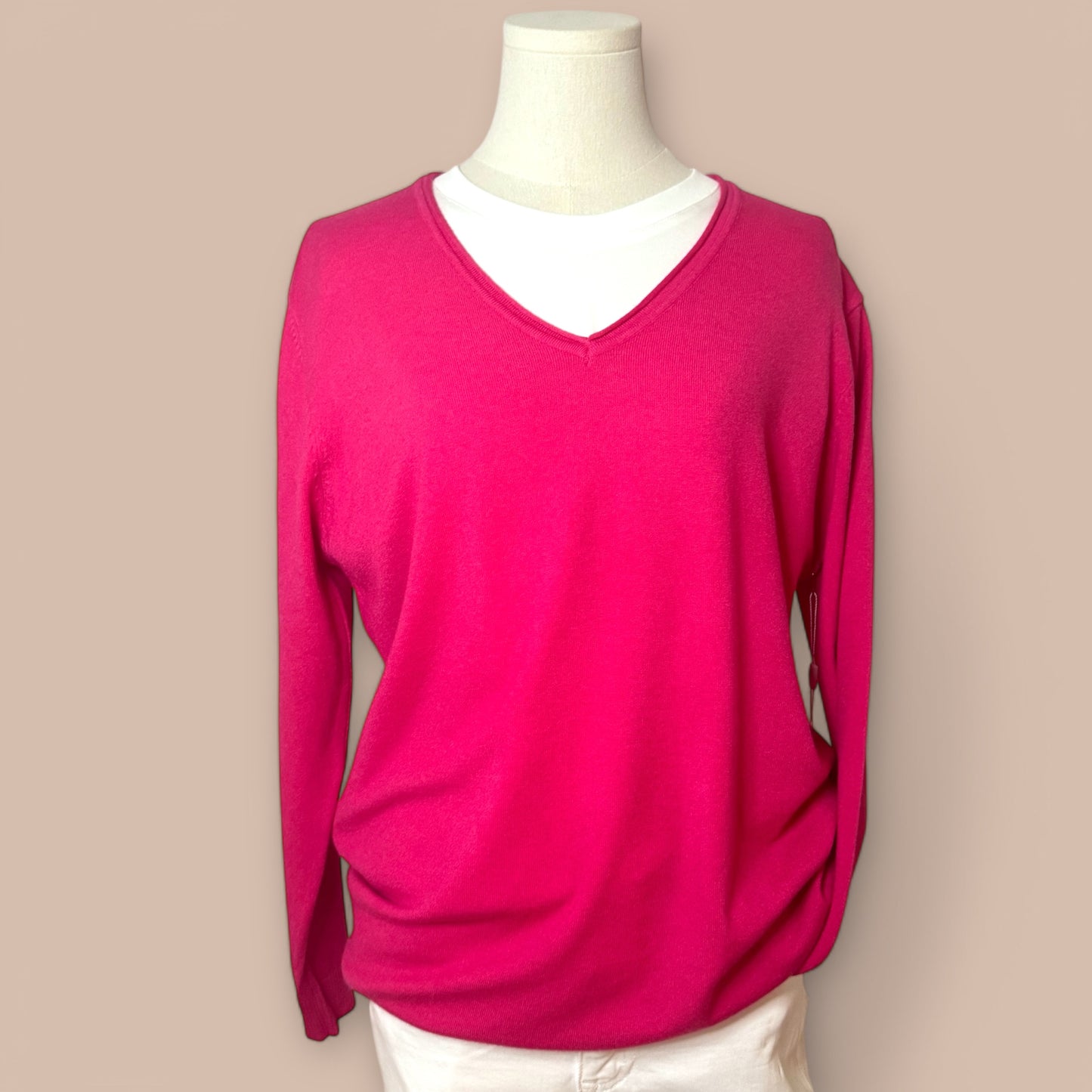 Pullover mit V-Ausschnitt