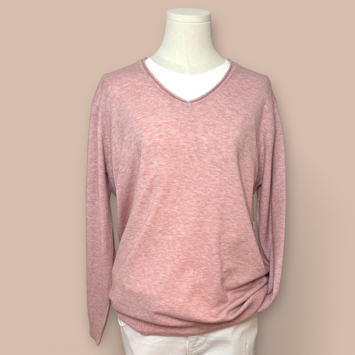 Pullover mit V-Ausschnitt