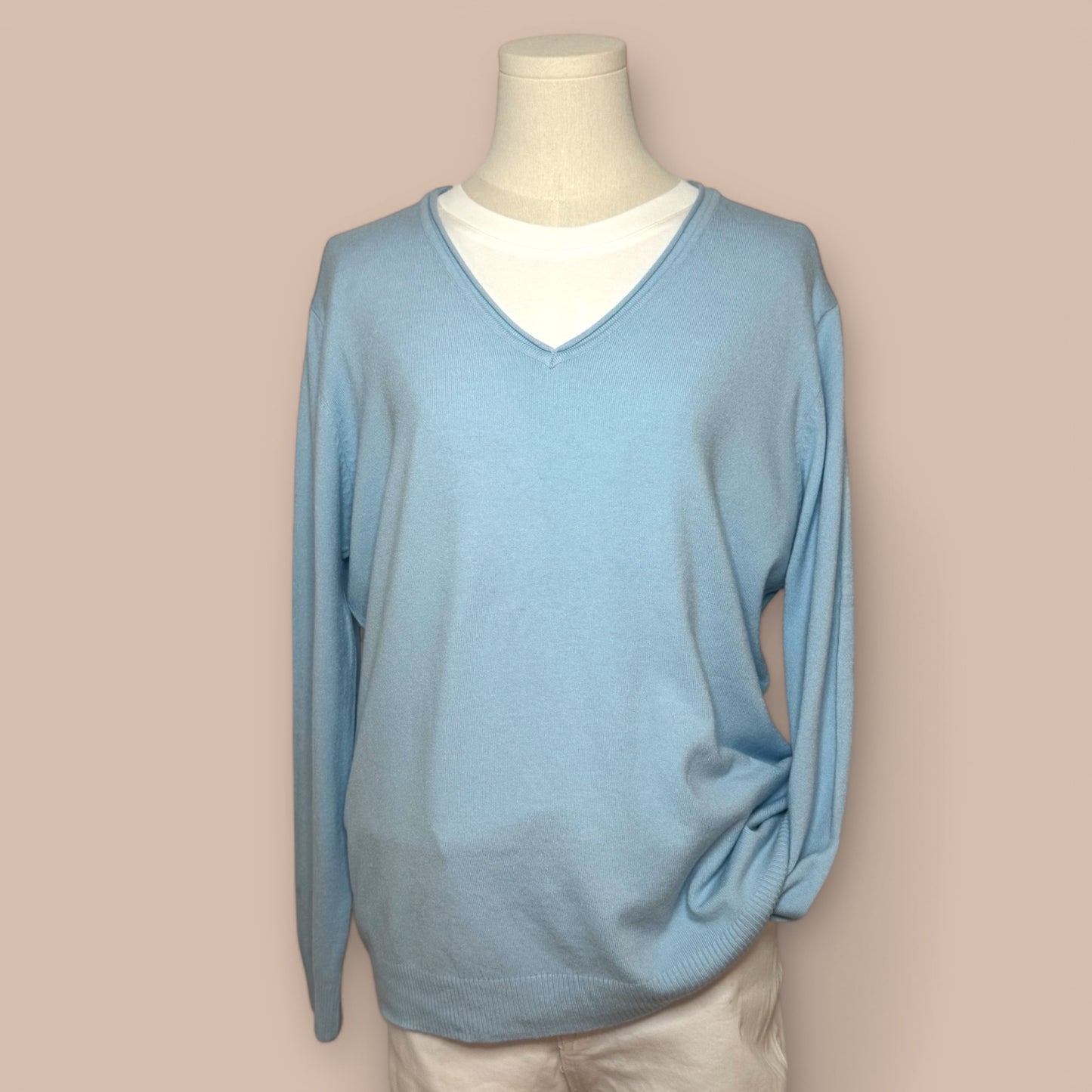Pullover mit V-Ausschnitt