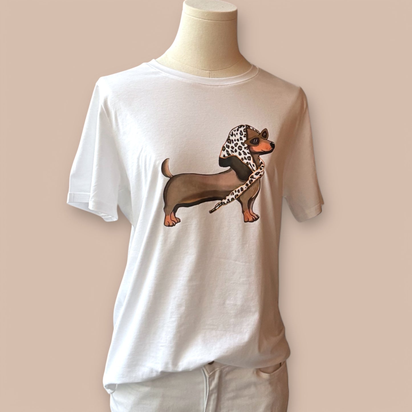 T-Shirt Dackel-Dame von Welt
