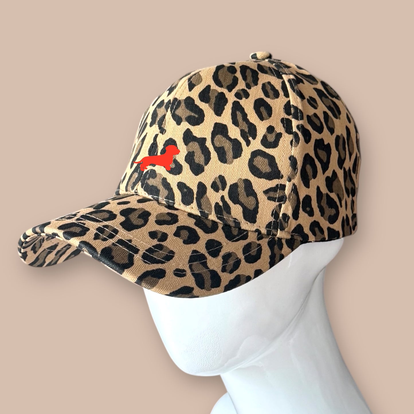 LEO Baseball Cap mit Dackel in Wunschfarbe