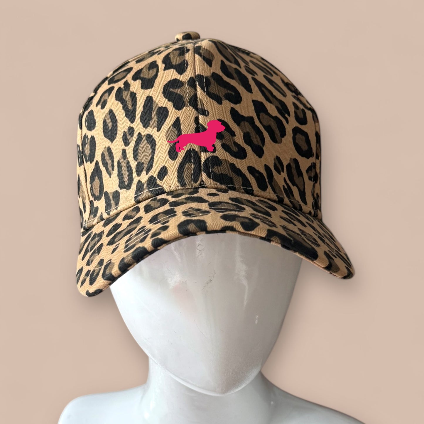 LEO Baseball Cap mit Dackel in Wunschfarbe