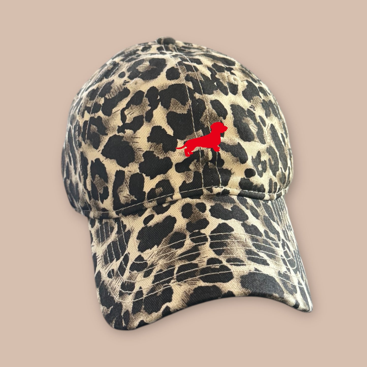 LEO Baseball Cap mit Dackel in Wunschfarbe