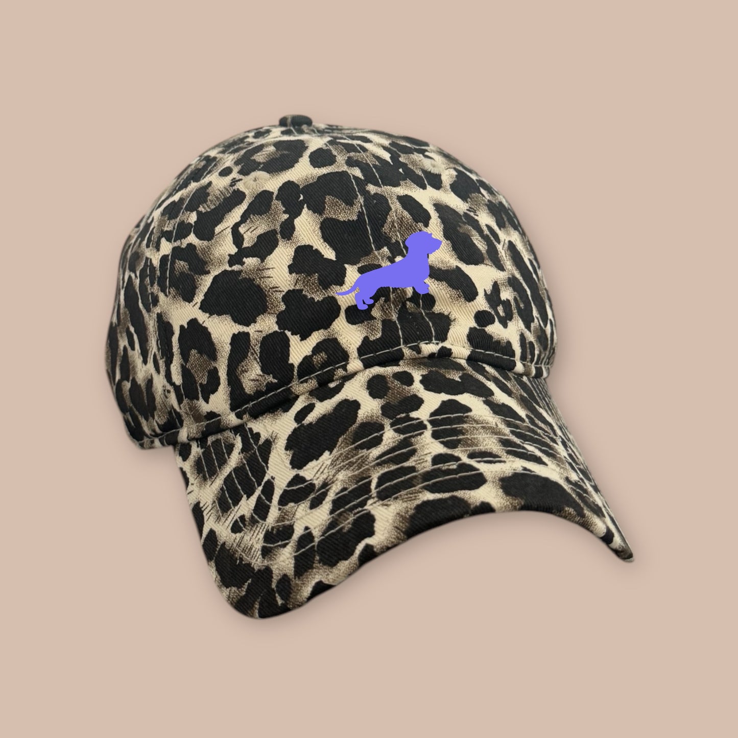 LEO Baseball Cap mit Dackel in Wunschfarbe