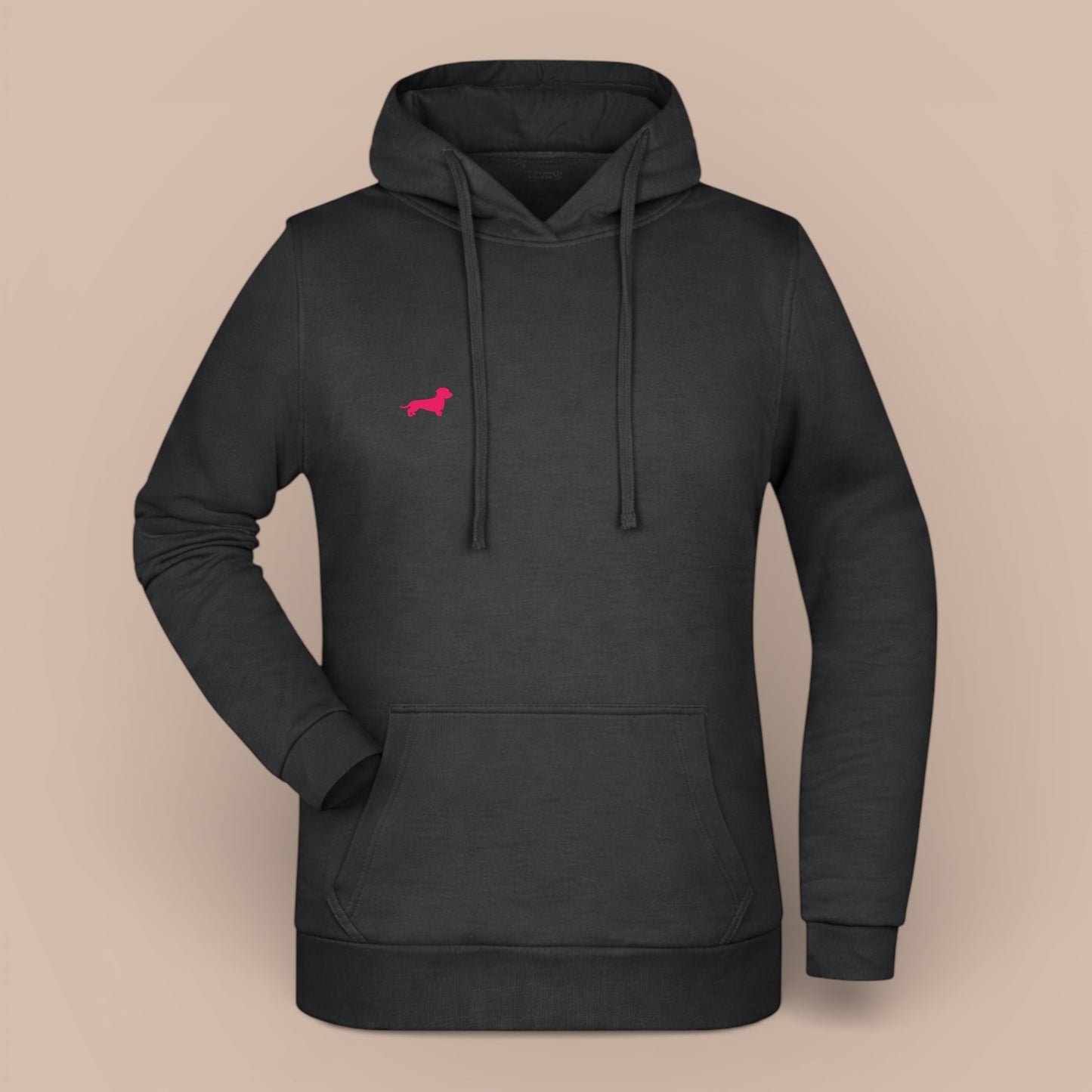 Everyday Hoodie mit Dackel in Wunschfarbe