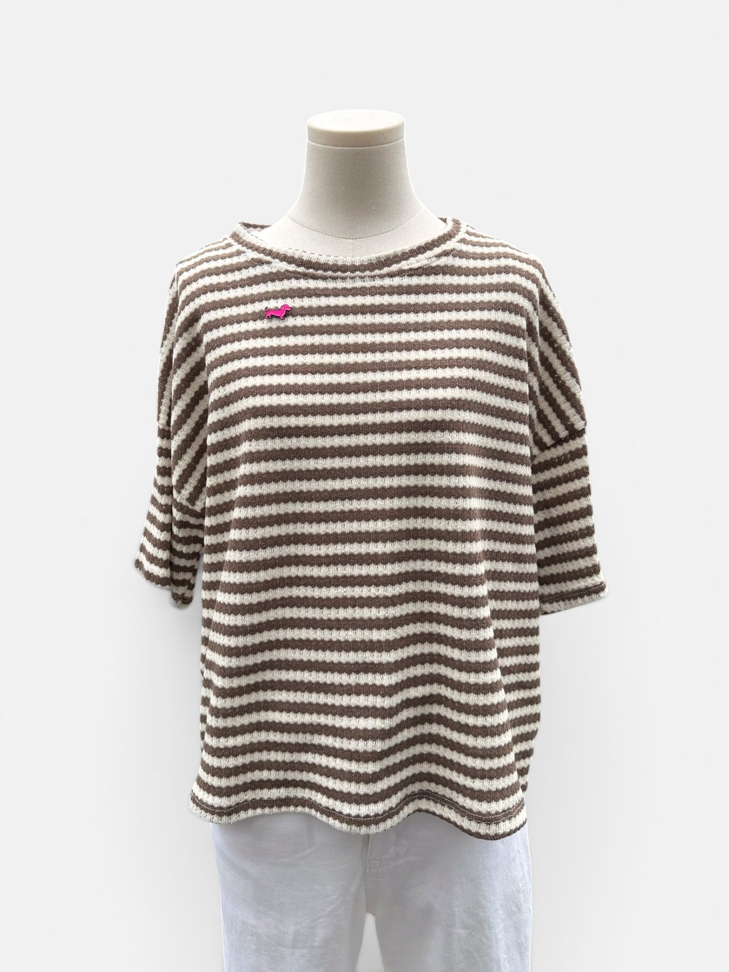 Coastal Stripes Strickshirt