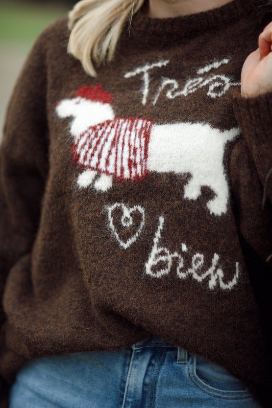 Dackel Pullover Kuschelweich