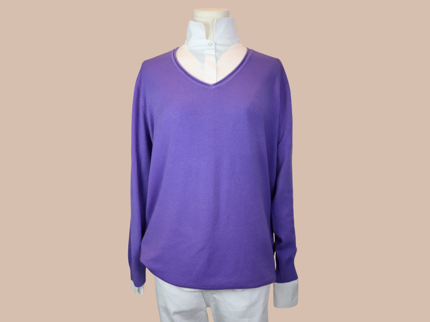 Pullover mit V-Ausschnitt