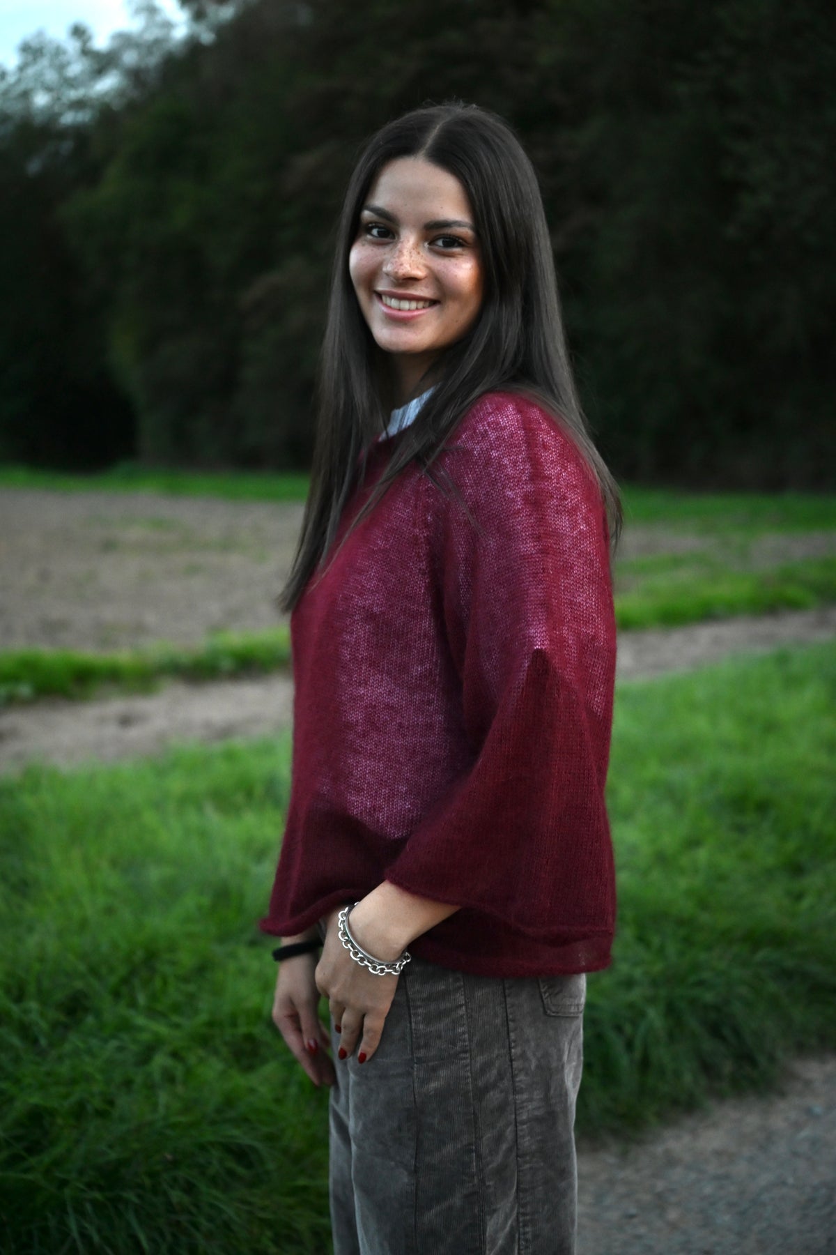 Leichter Mohair Pullover