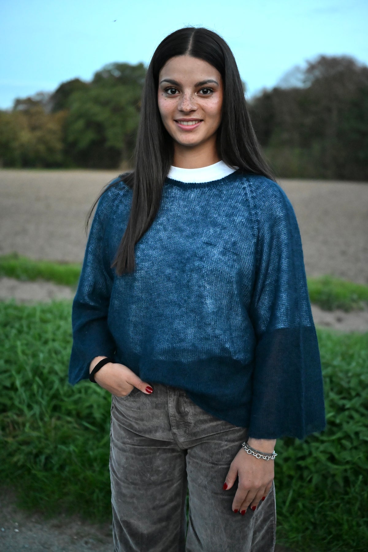 Leichter Mohair Pullover