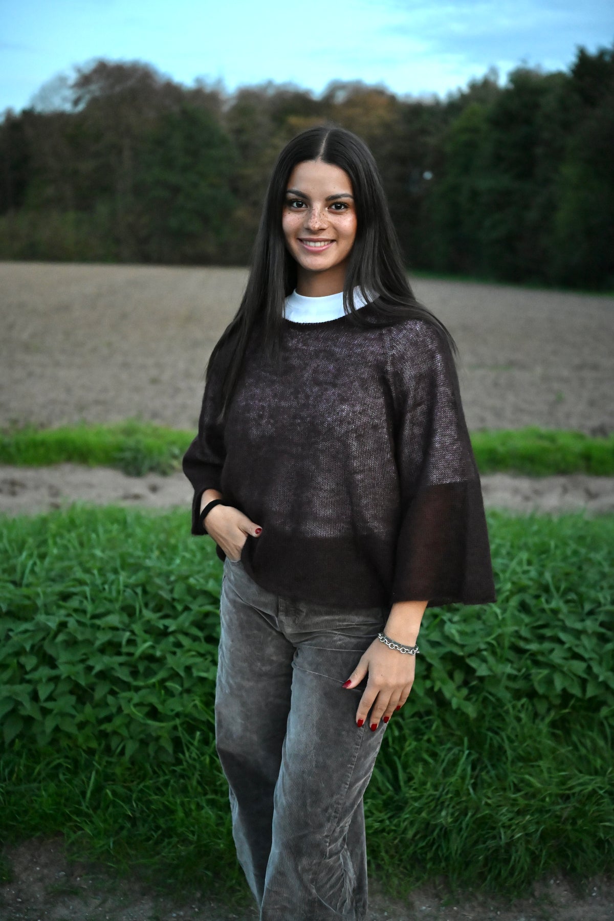 Leichter Mohair Pullover