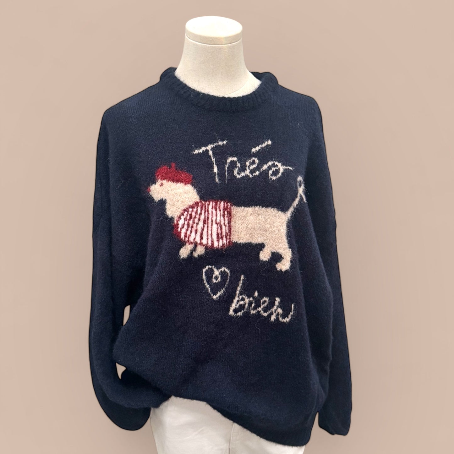 Dackel Pullover Kuschelweich