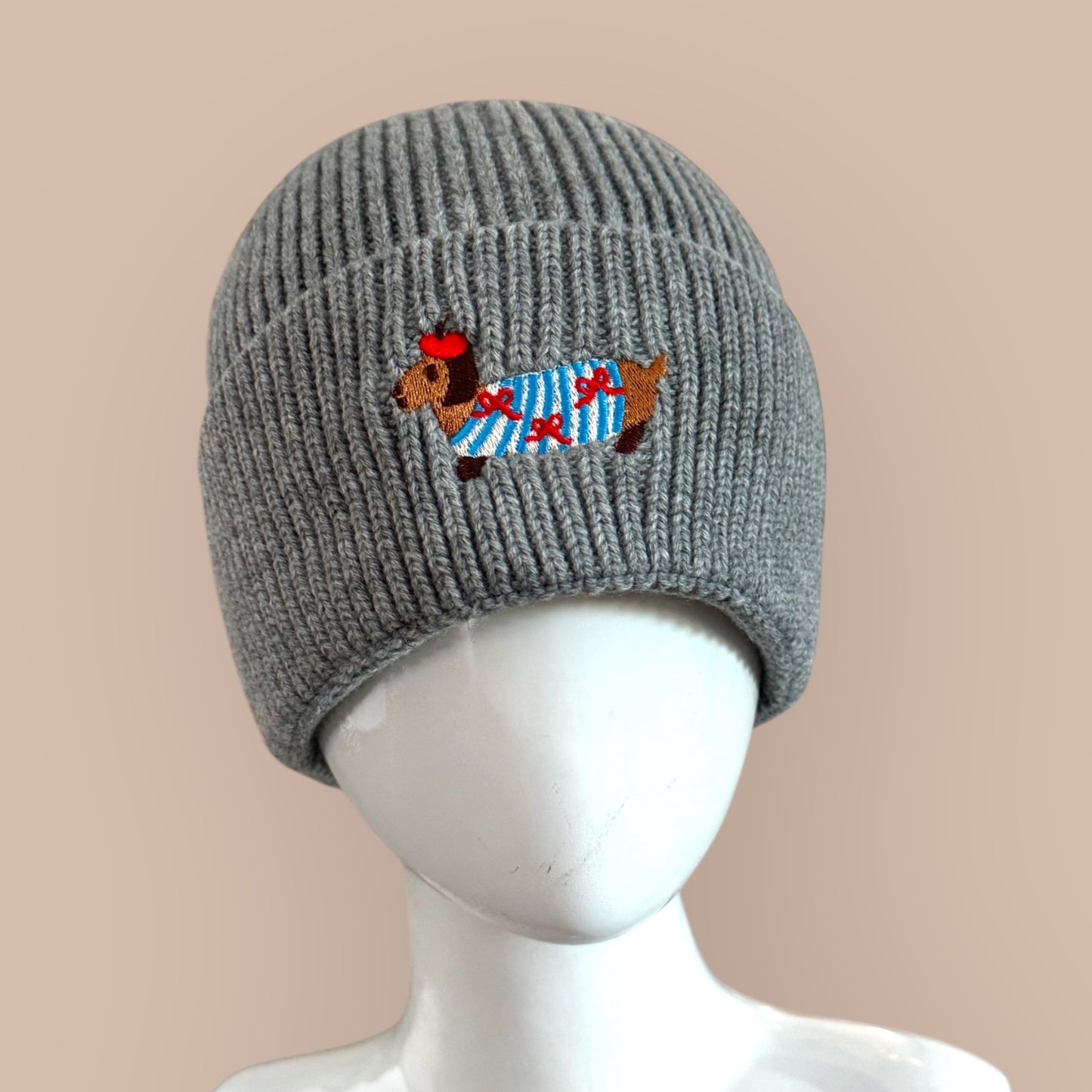 Dackel Mütze Kuschelweich