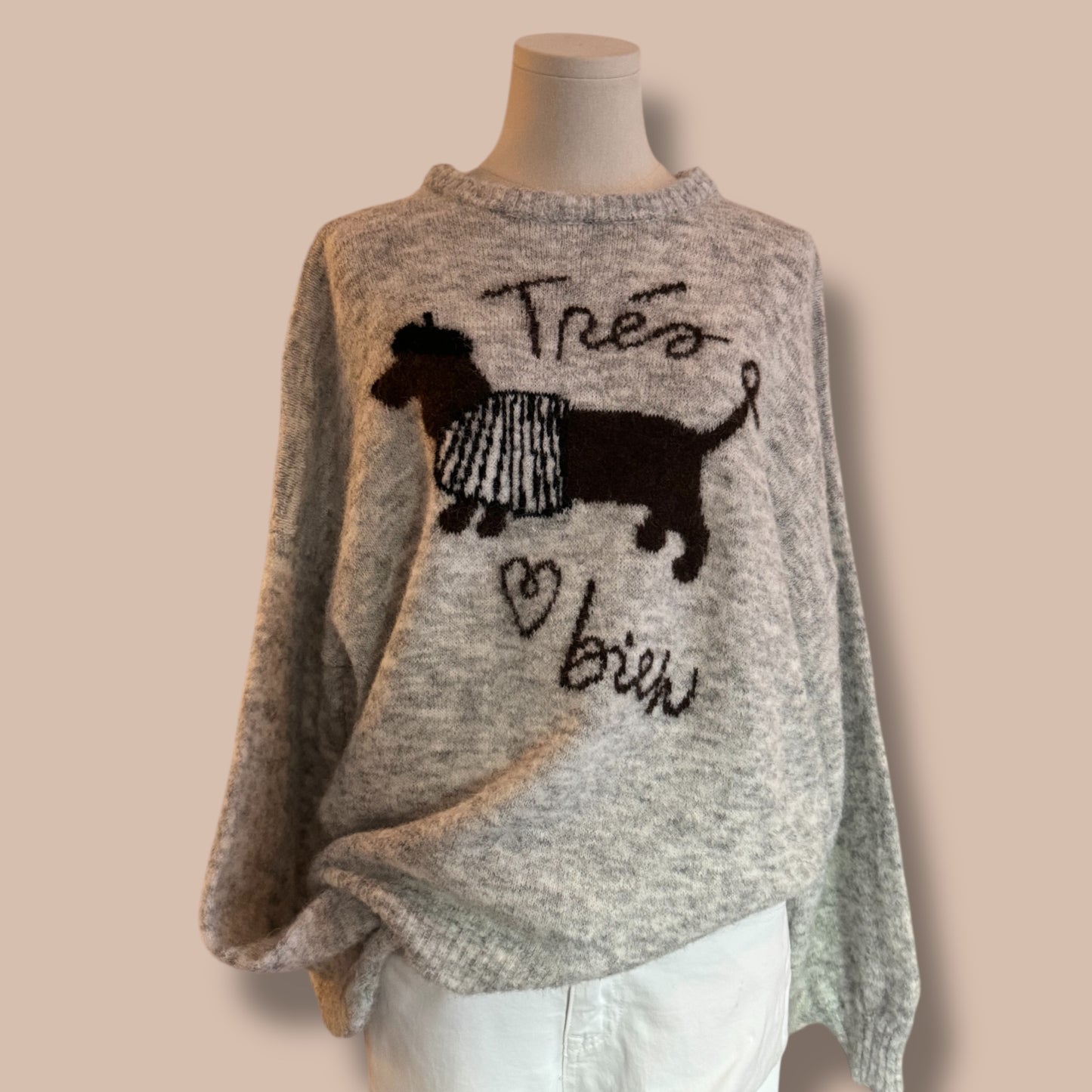 Dackel Pullover Kuschelweich