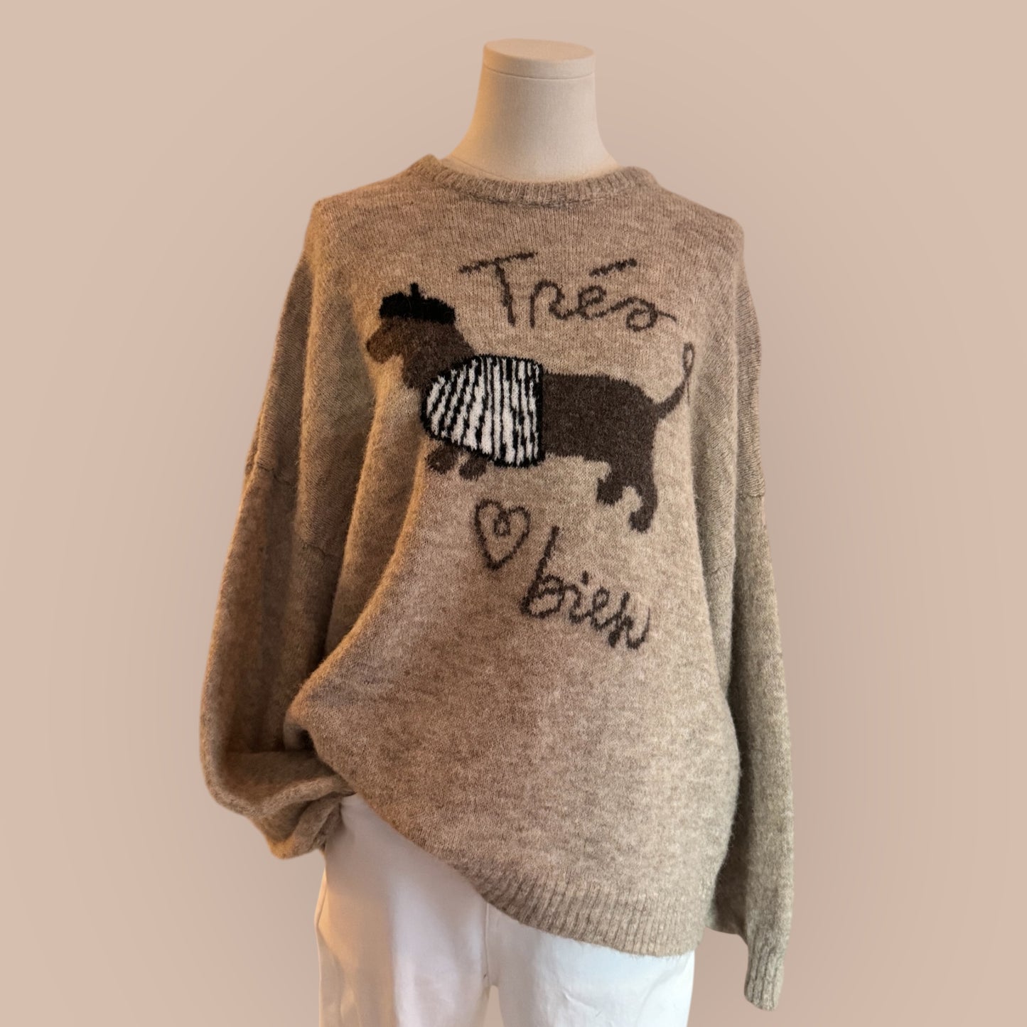 Dackel Pullover Kuschelweich