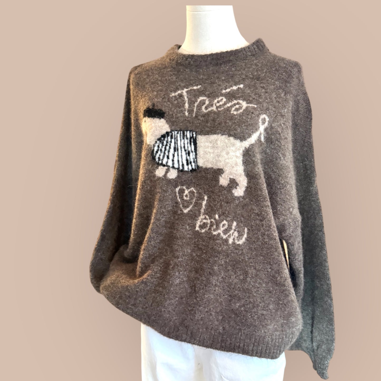 Dackel Pullover Kuschelweich