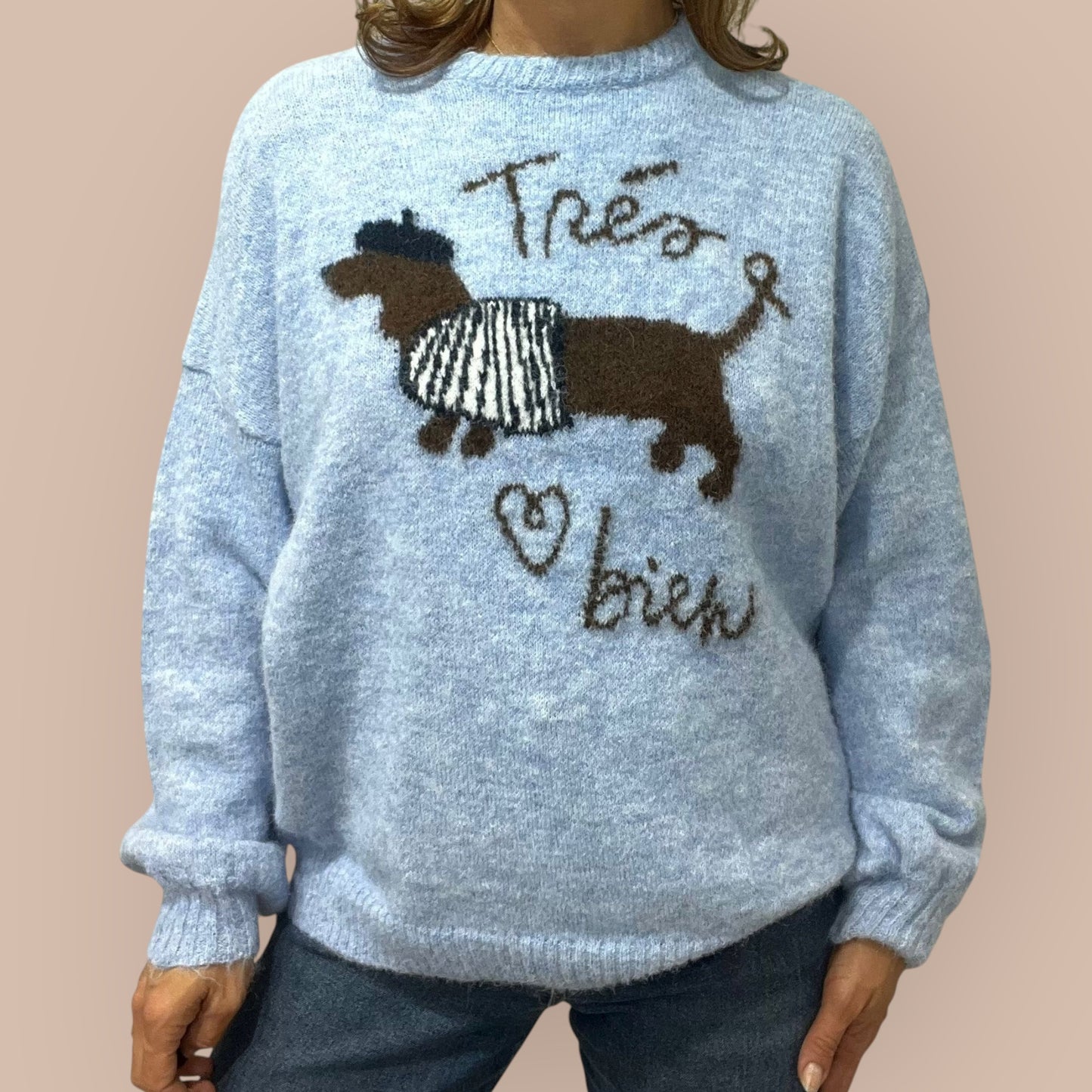 Dackel Pullover Kuschelweich