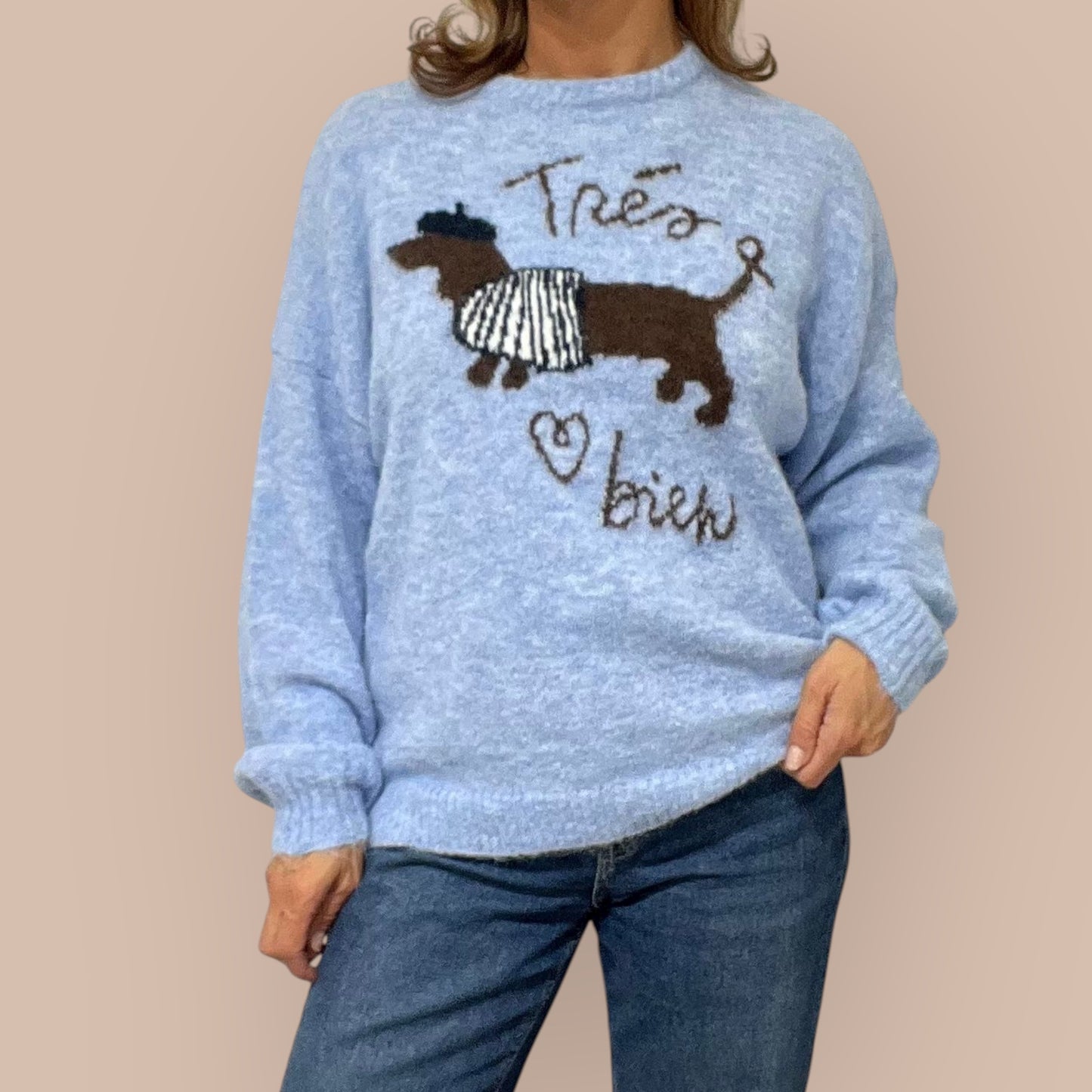 Dackel Pullover Kuschelweich