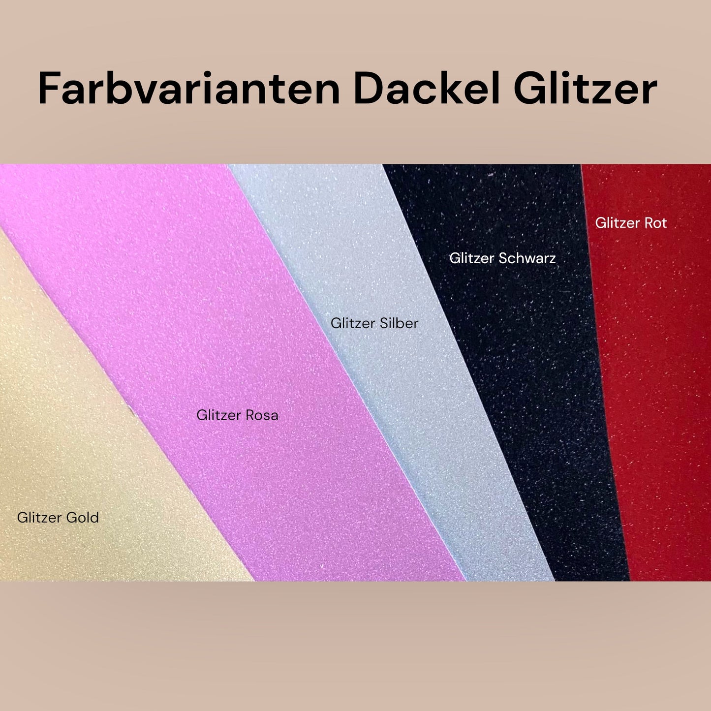 Weihnachts-Kugel mit Dackel in Wunschfarbe