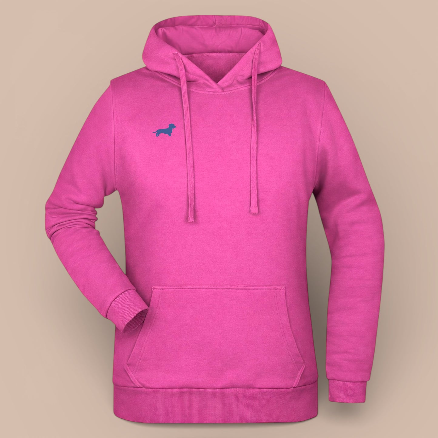 Everyday Hoodie mit Dackel in Wunschfarbe
