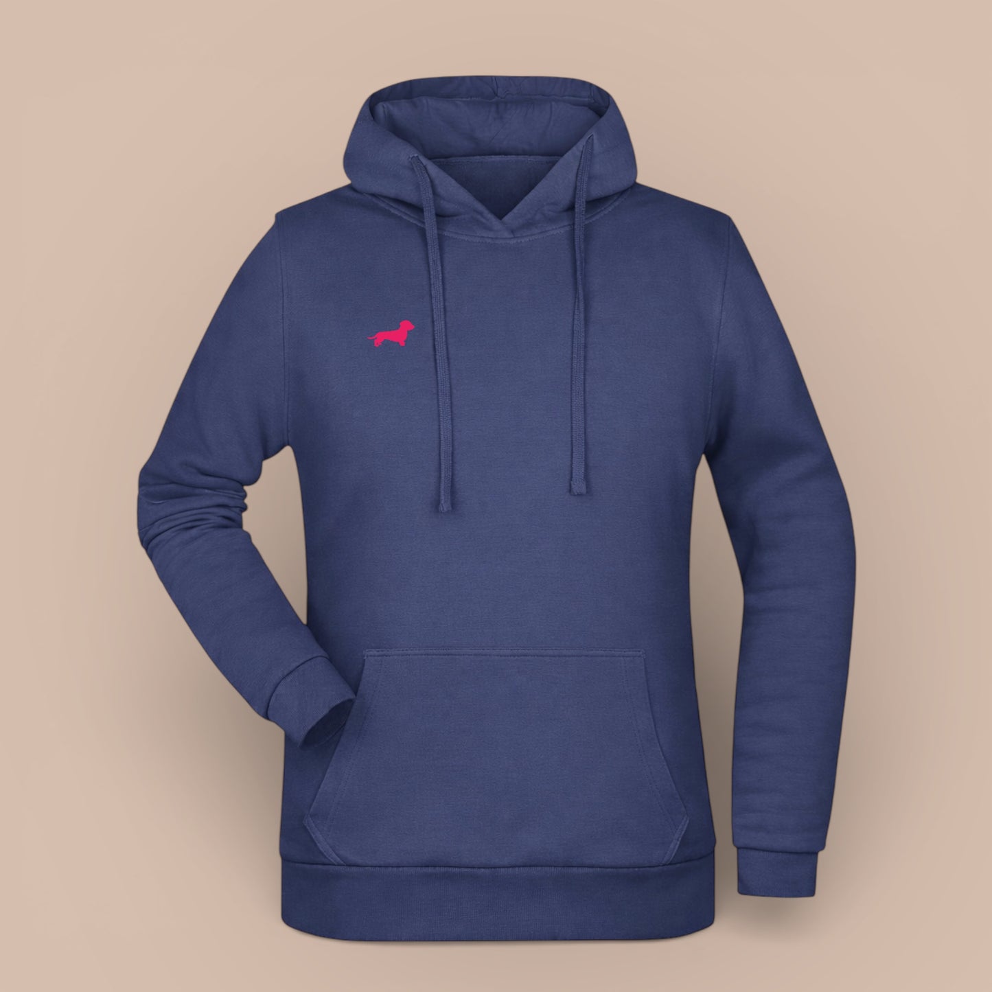 Everyday Hoodie mit Dackel in Wunschfarbe