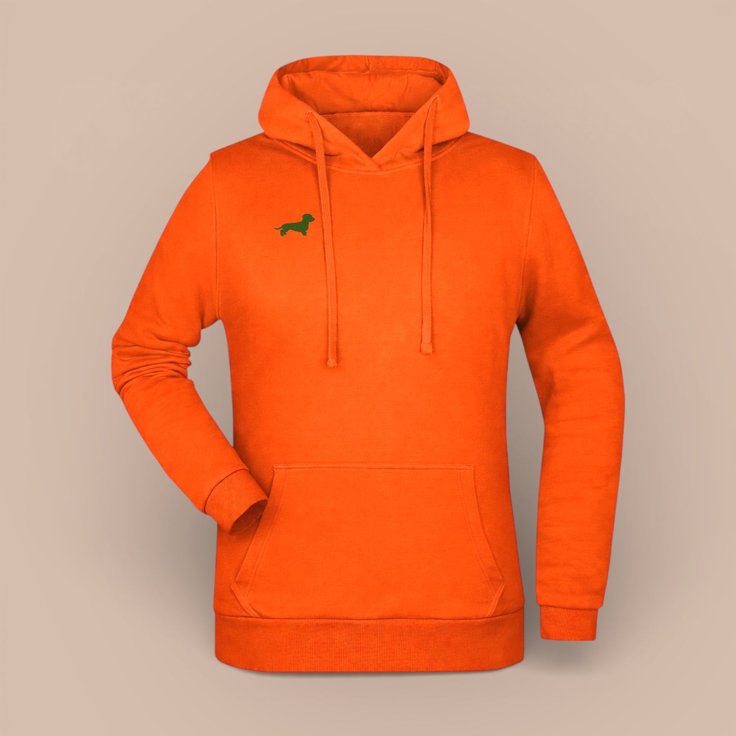 Everyday Hoodie mit Dackel in Wunschfarbe