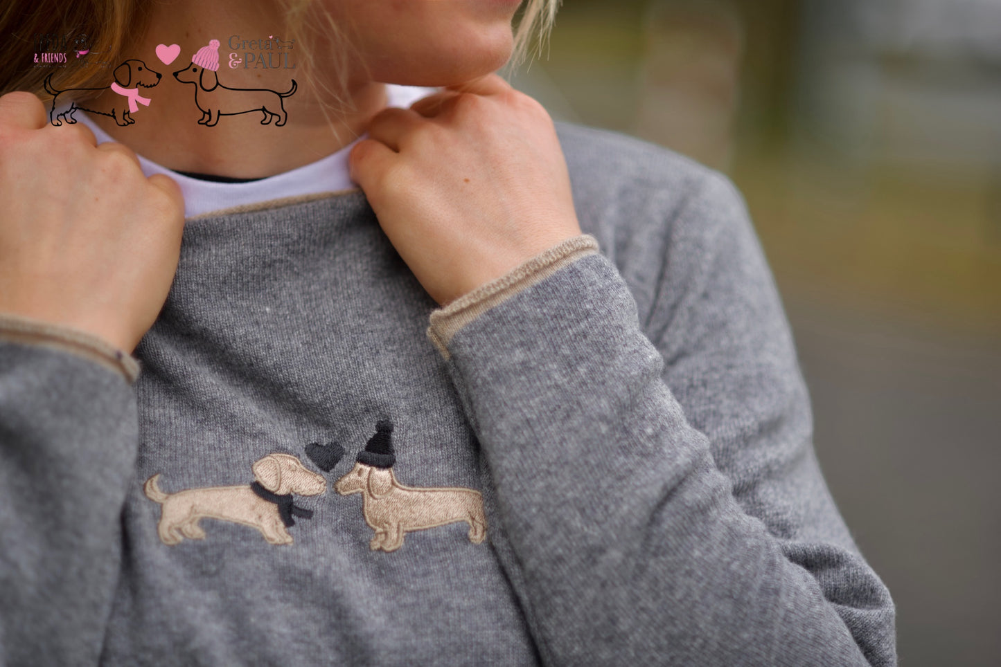 Fredas Dackelpullover Limited Freda & Greta Edition
