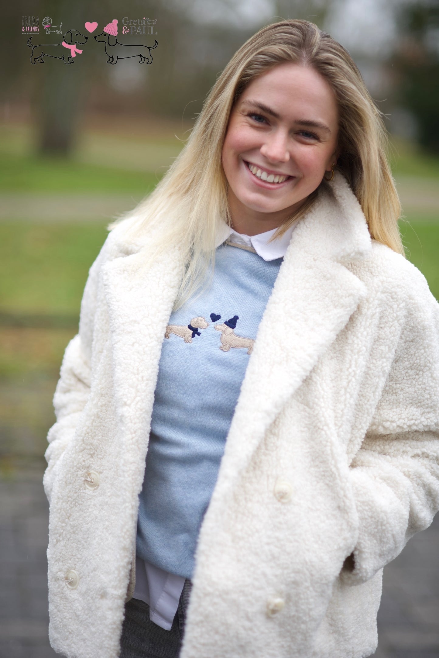 Fredas Dackelpullover Limited Freda & Greta Edition