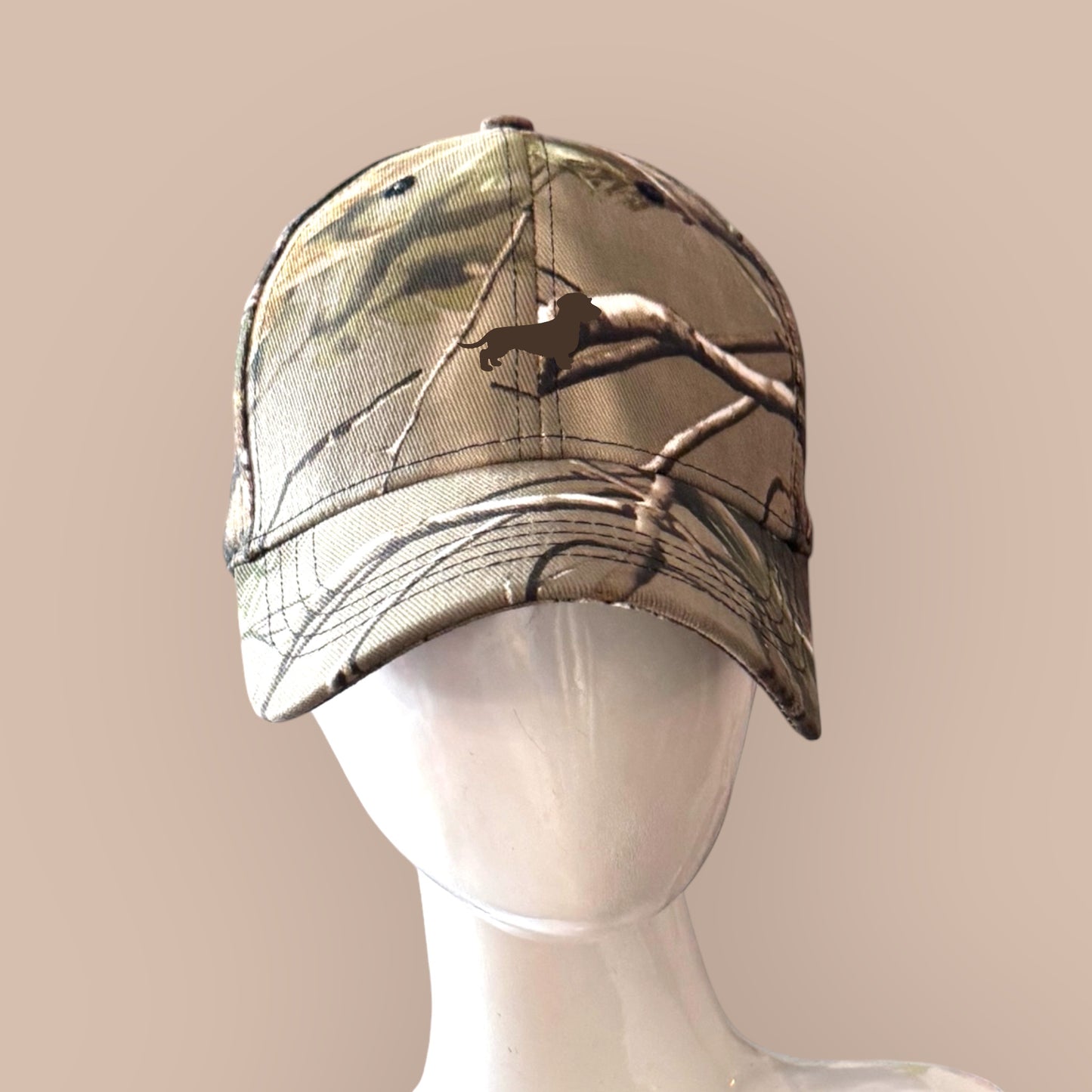 Cap Realtree mit Dackel in Wunschfarbe