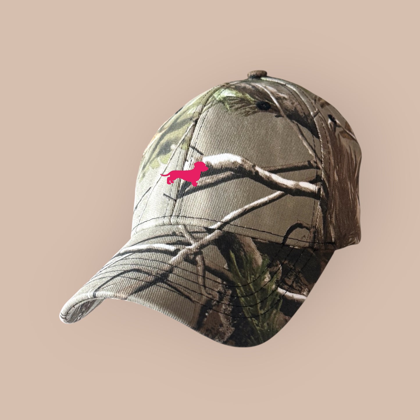 Cap Realtree mit Dackel in Wunschfarbe