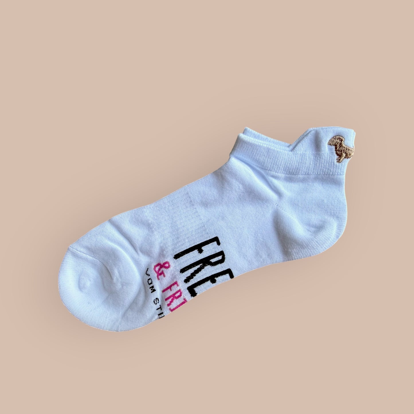 Sneaker Socken mit Dackel