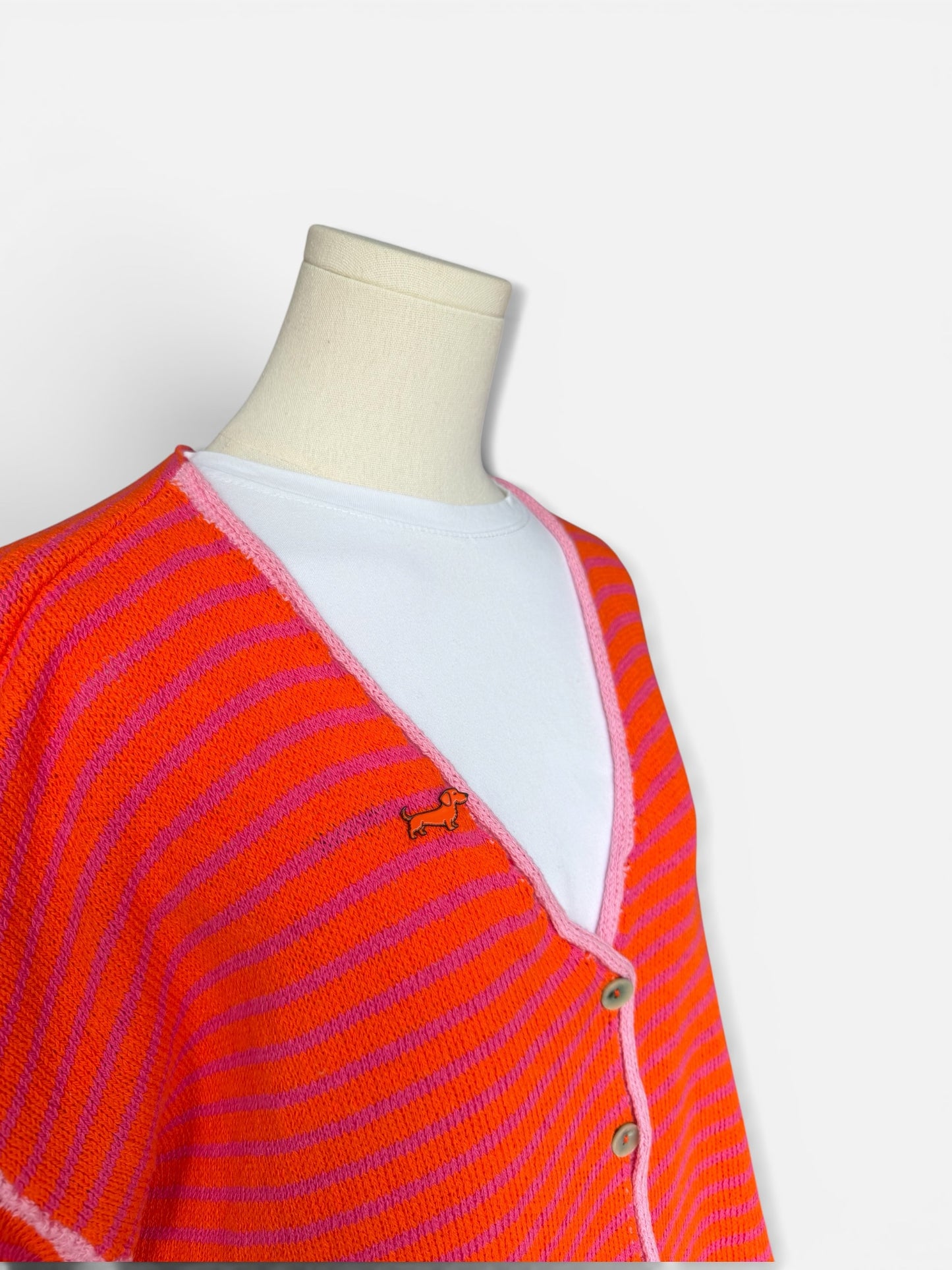 Dackel-Pin Strickjacke