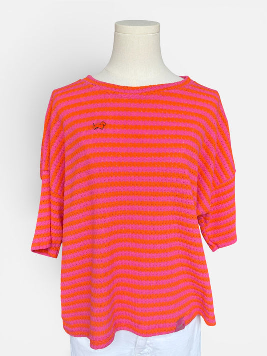 Dackel-Pin Strickshirt