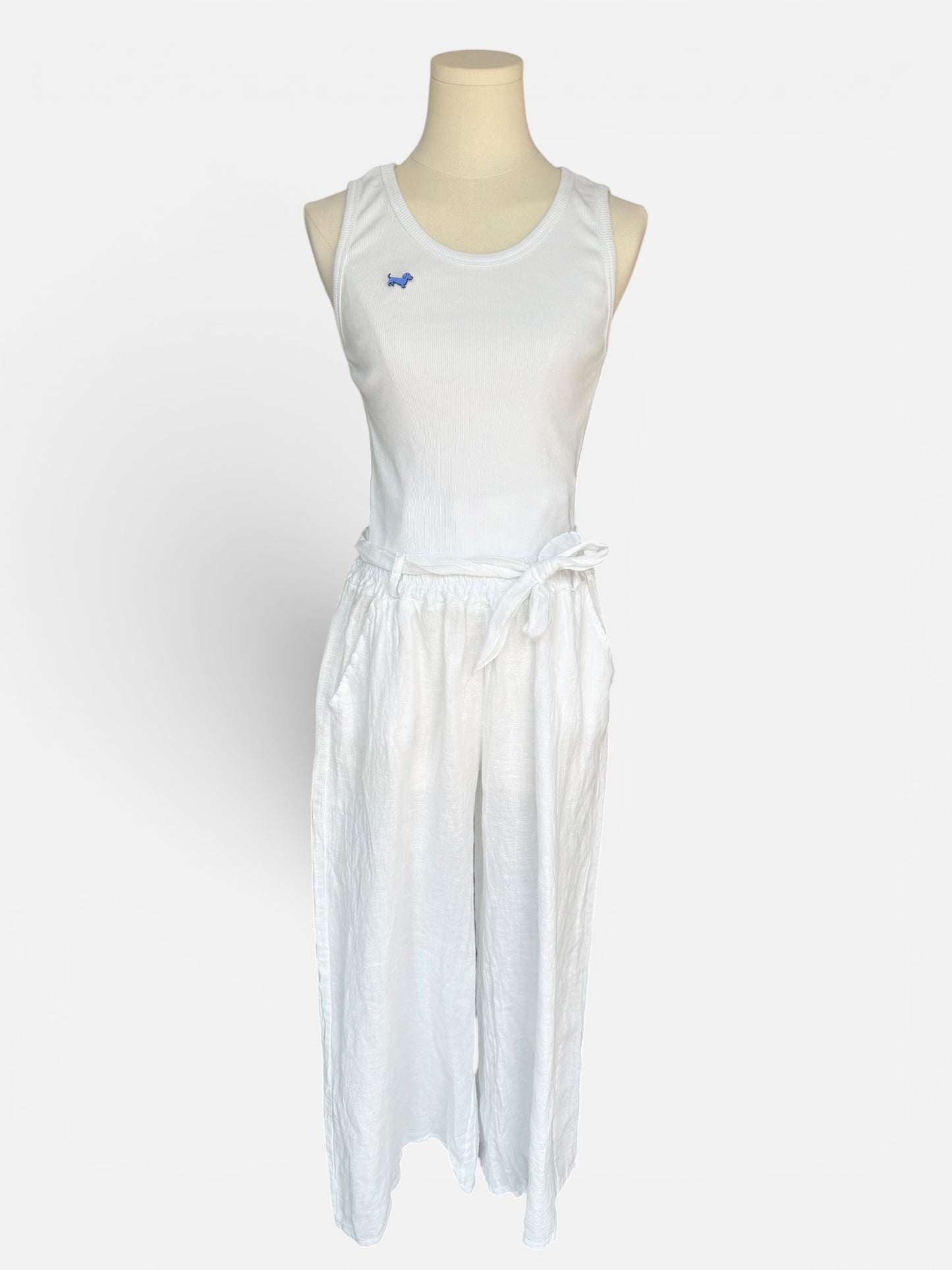 Leinenhose aus 100 % Leinen