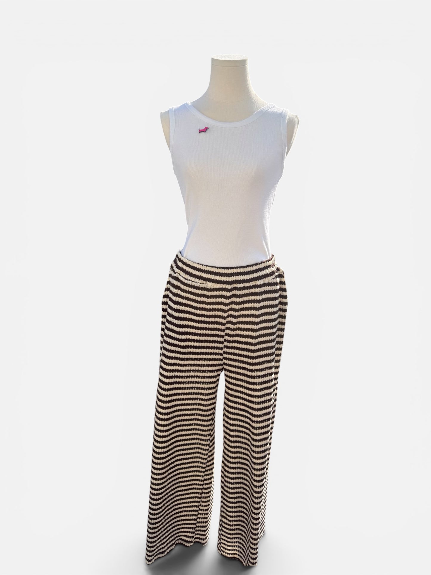 Coastal Stripes Strickhose