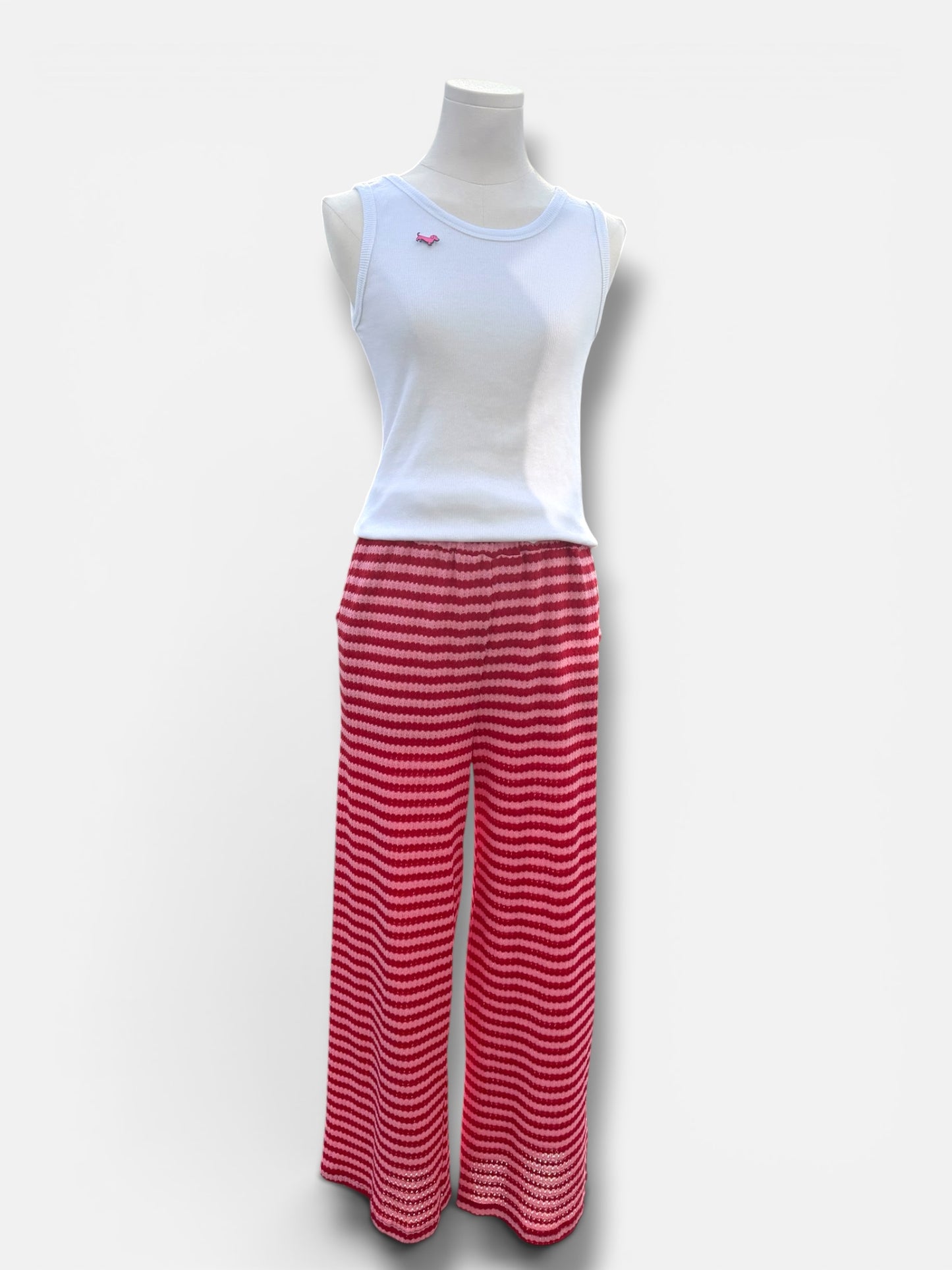 Coastal Stripes Strickhose