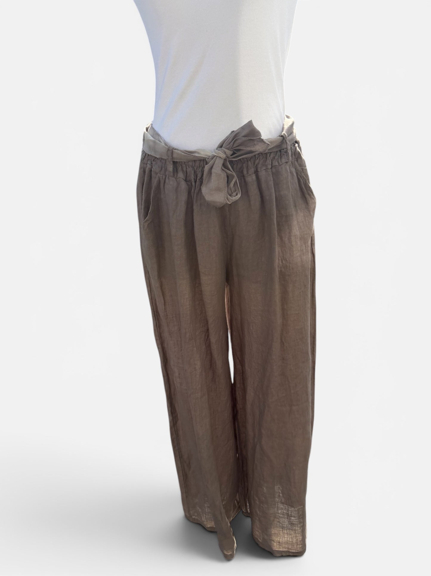 Leinenhose aus 100 % Leinen