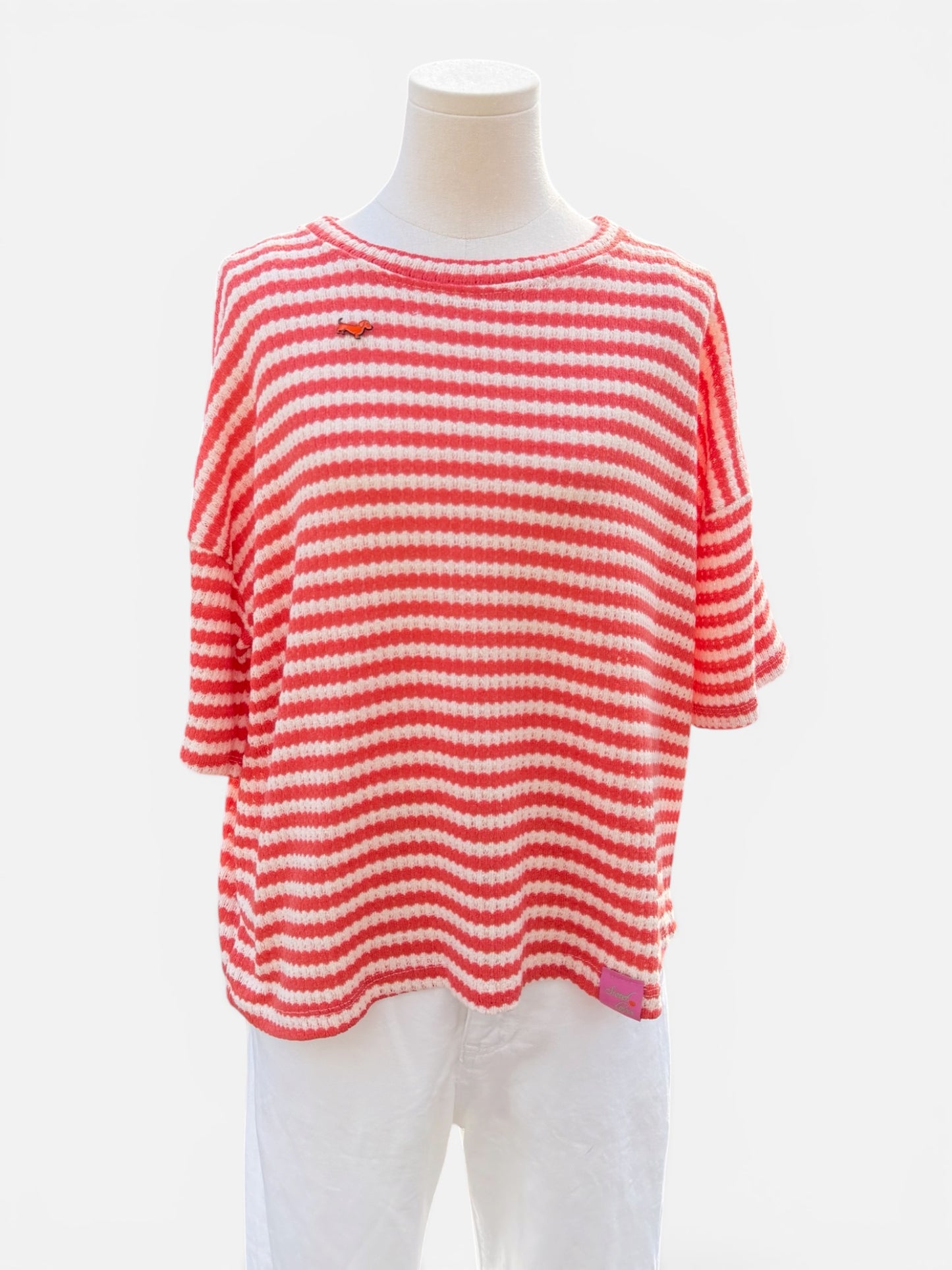 Coastal Stripes Strickshirt