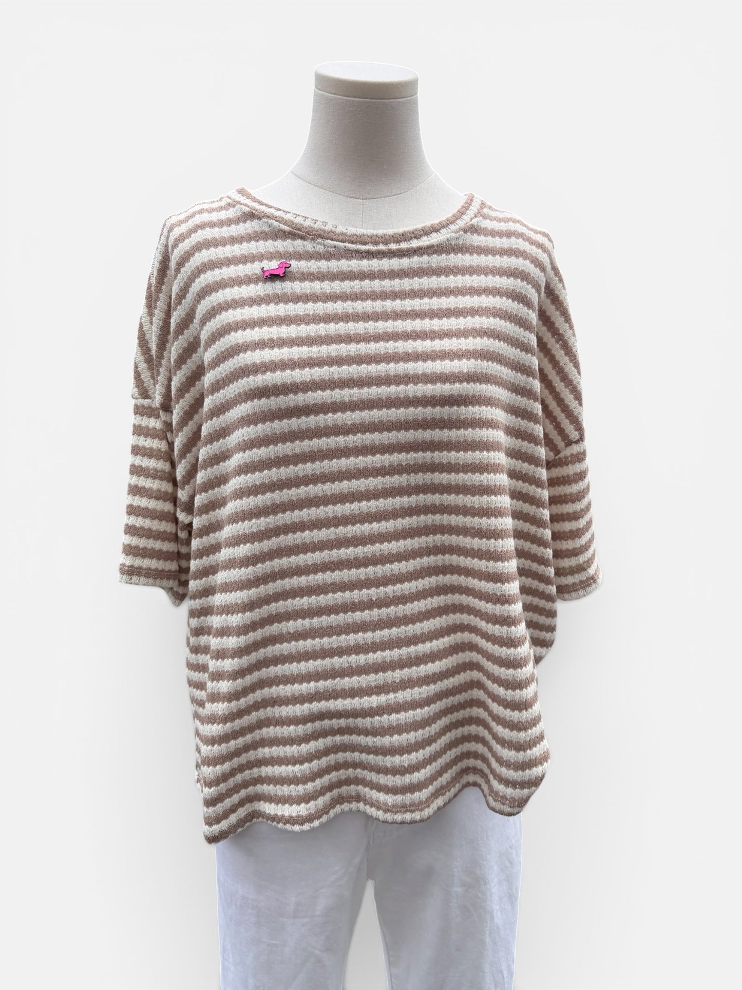 Coastal Stripes Strickshirt