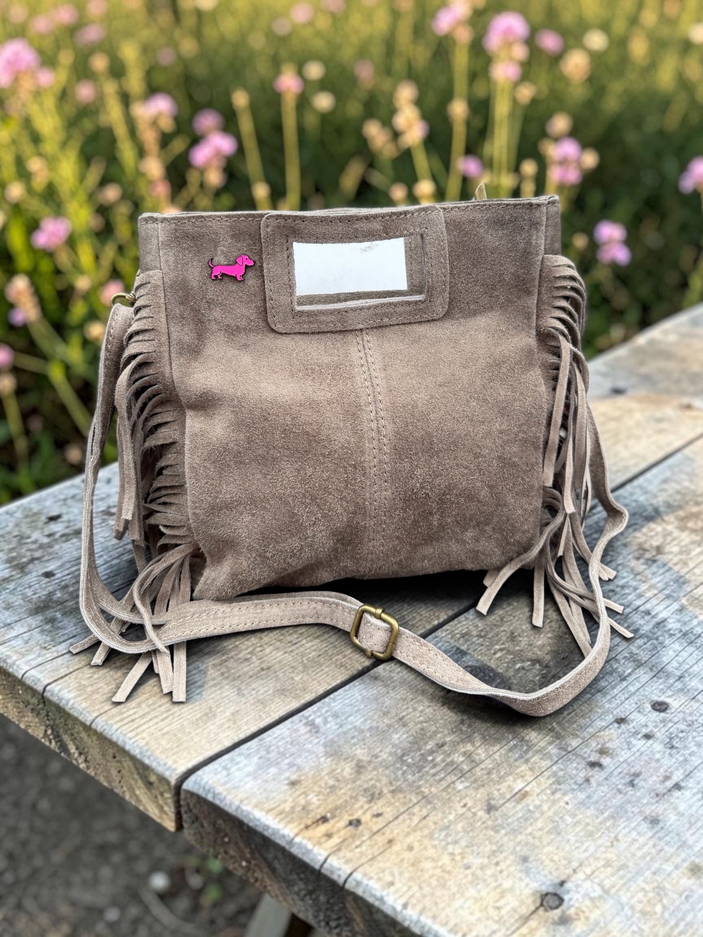 Sienna Wildledertasche